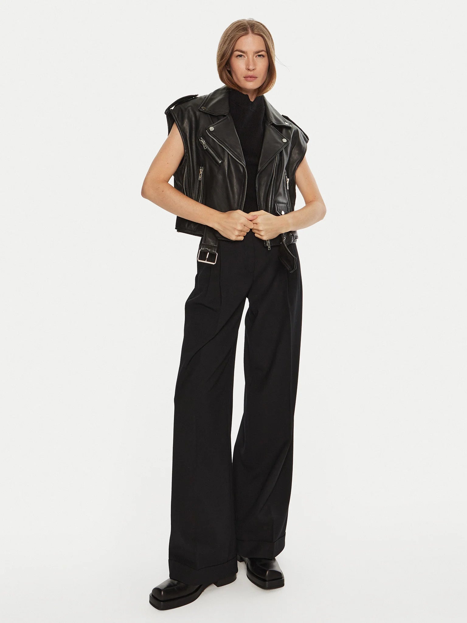 STEF GILET BLACK