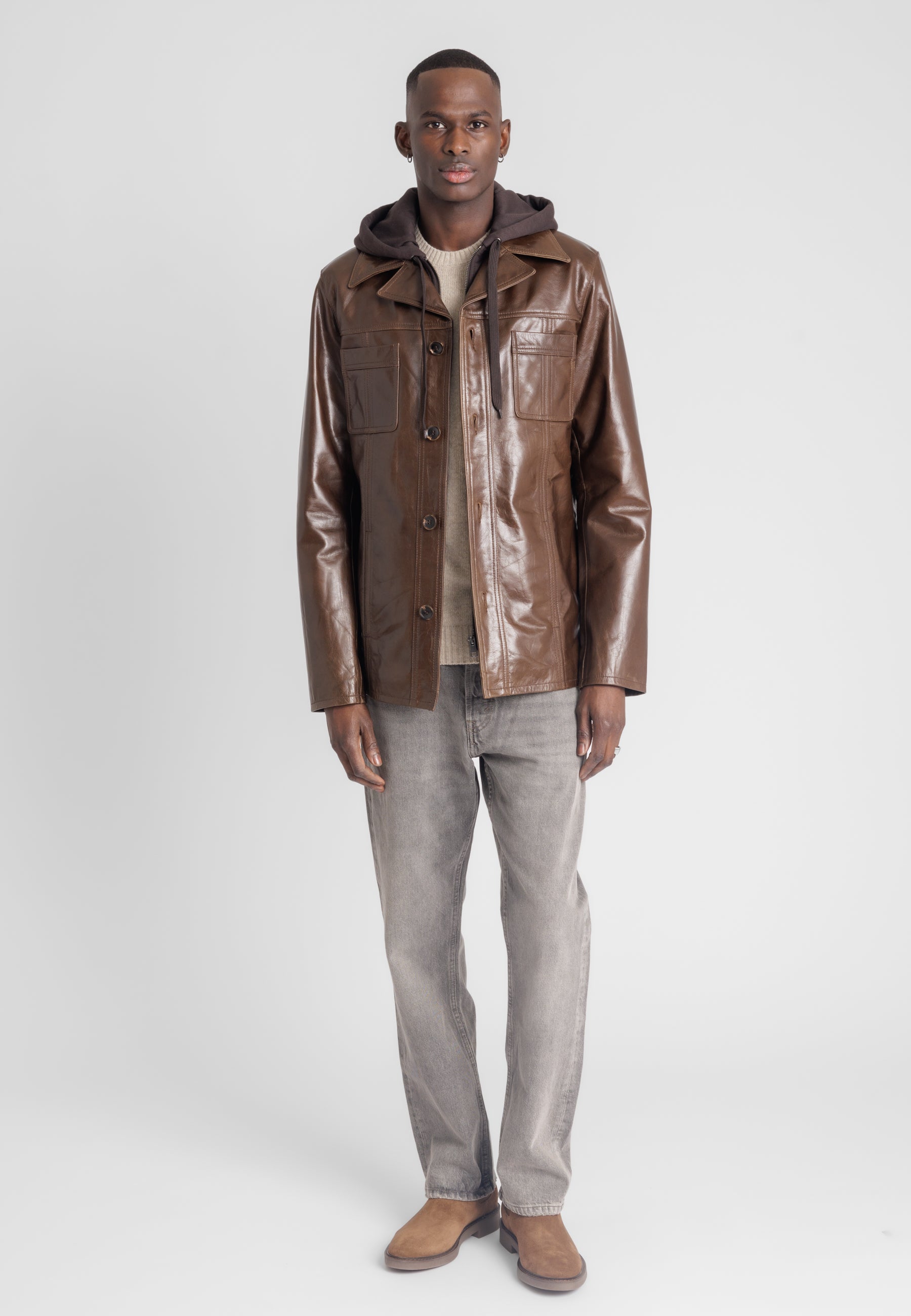 TAGGART HOOD BUFFLE MOCCA