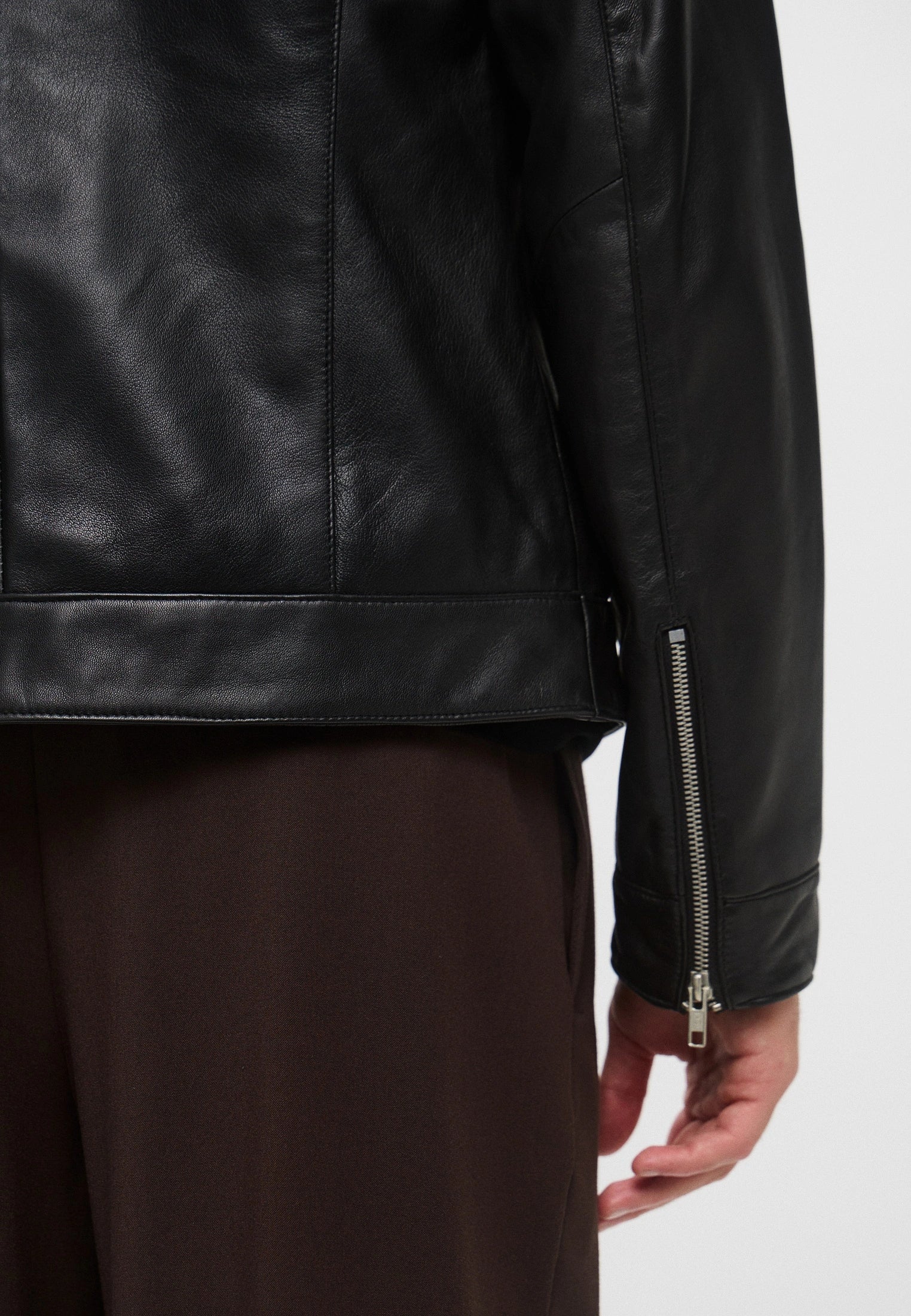 Black biker