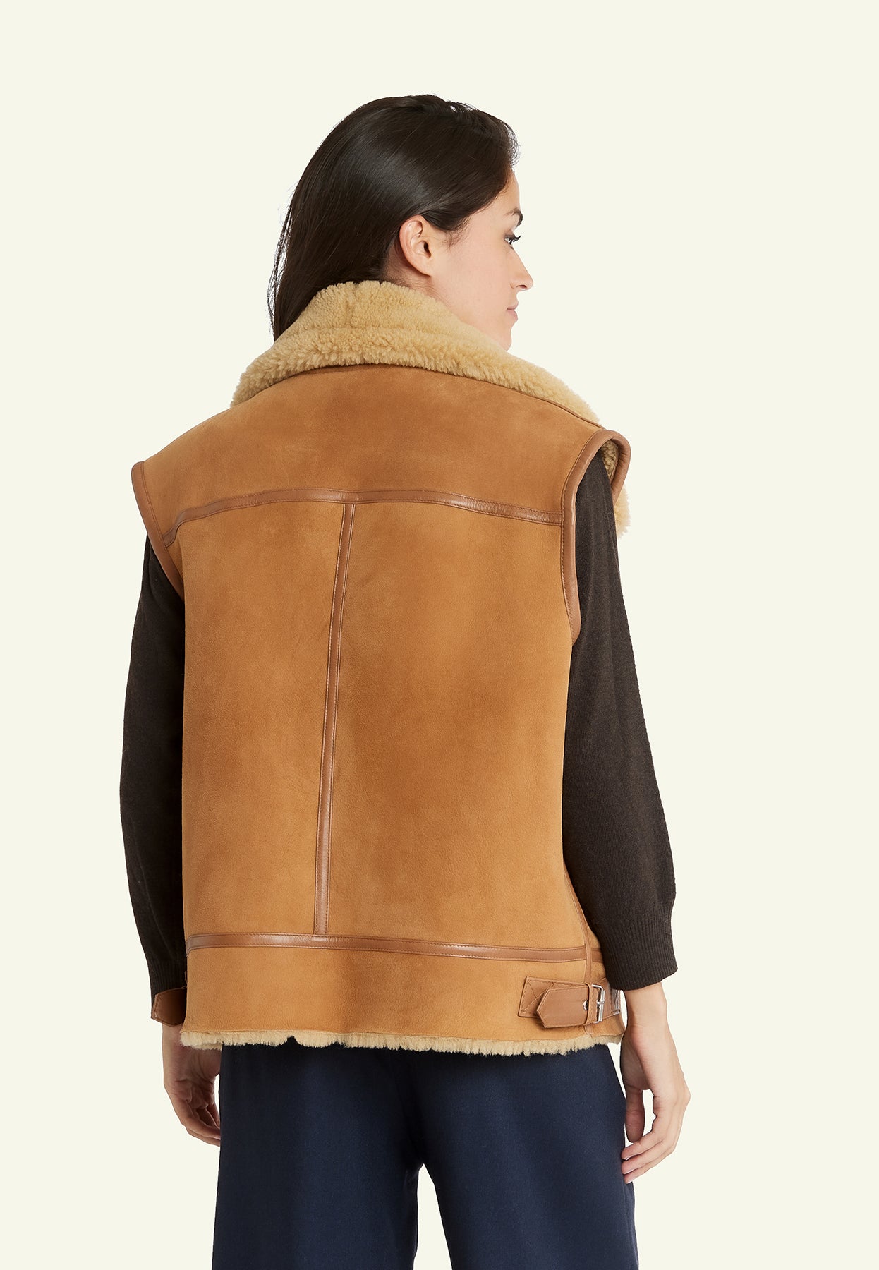 CHRISTELLE GILET TOBACCO