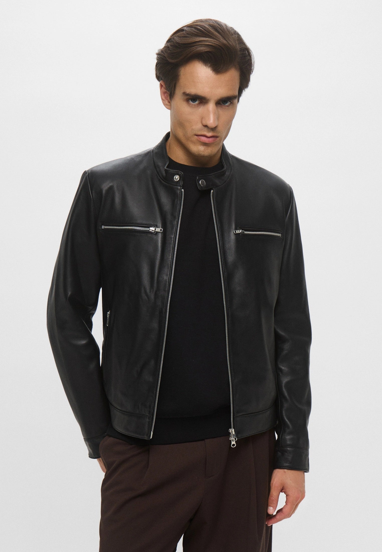 Black biker