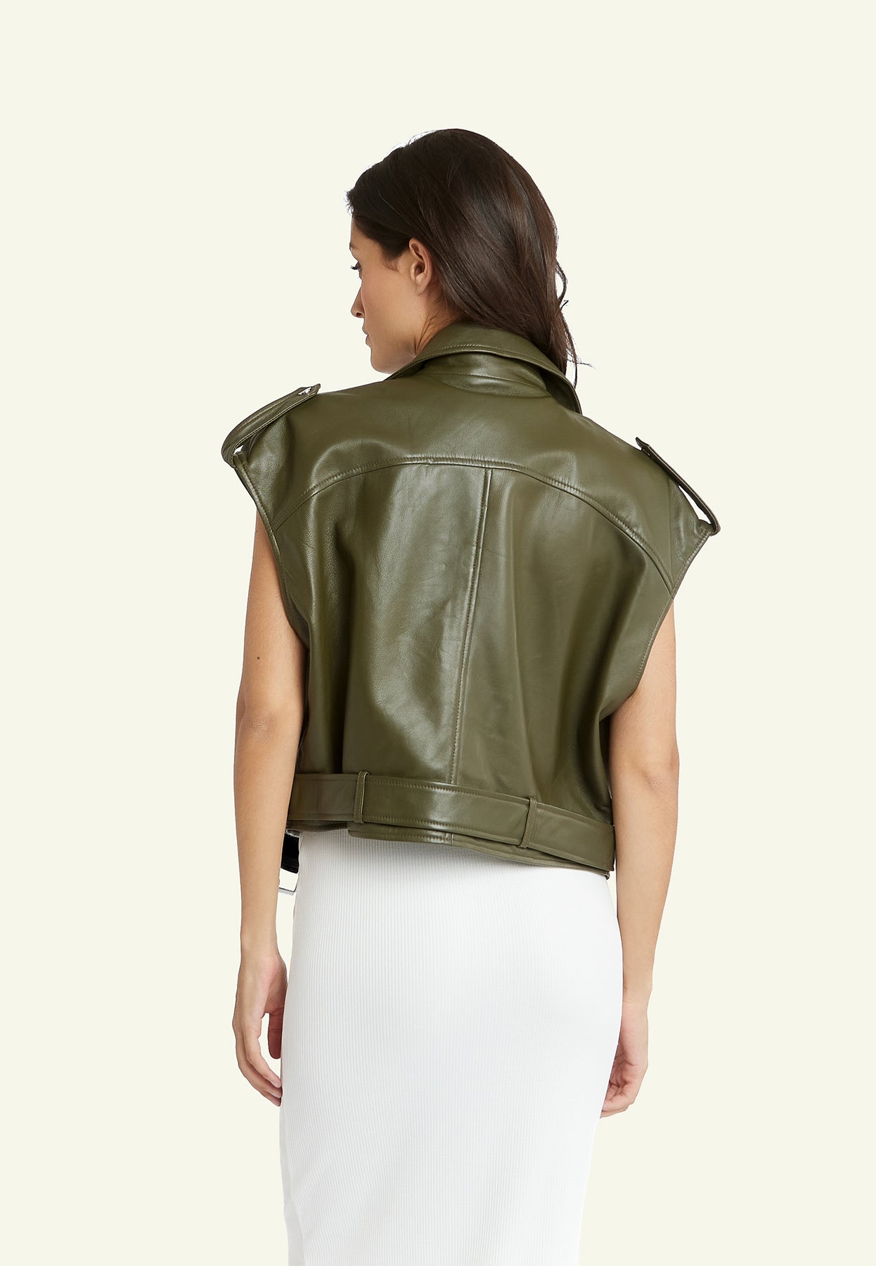 Stef Khaki Vest