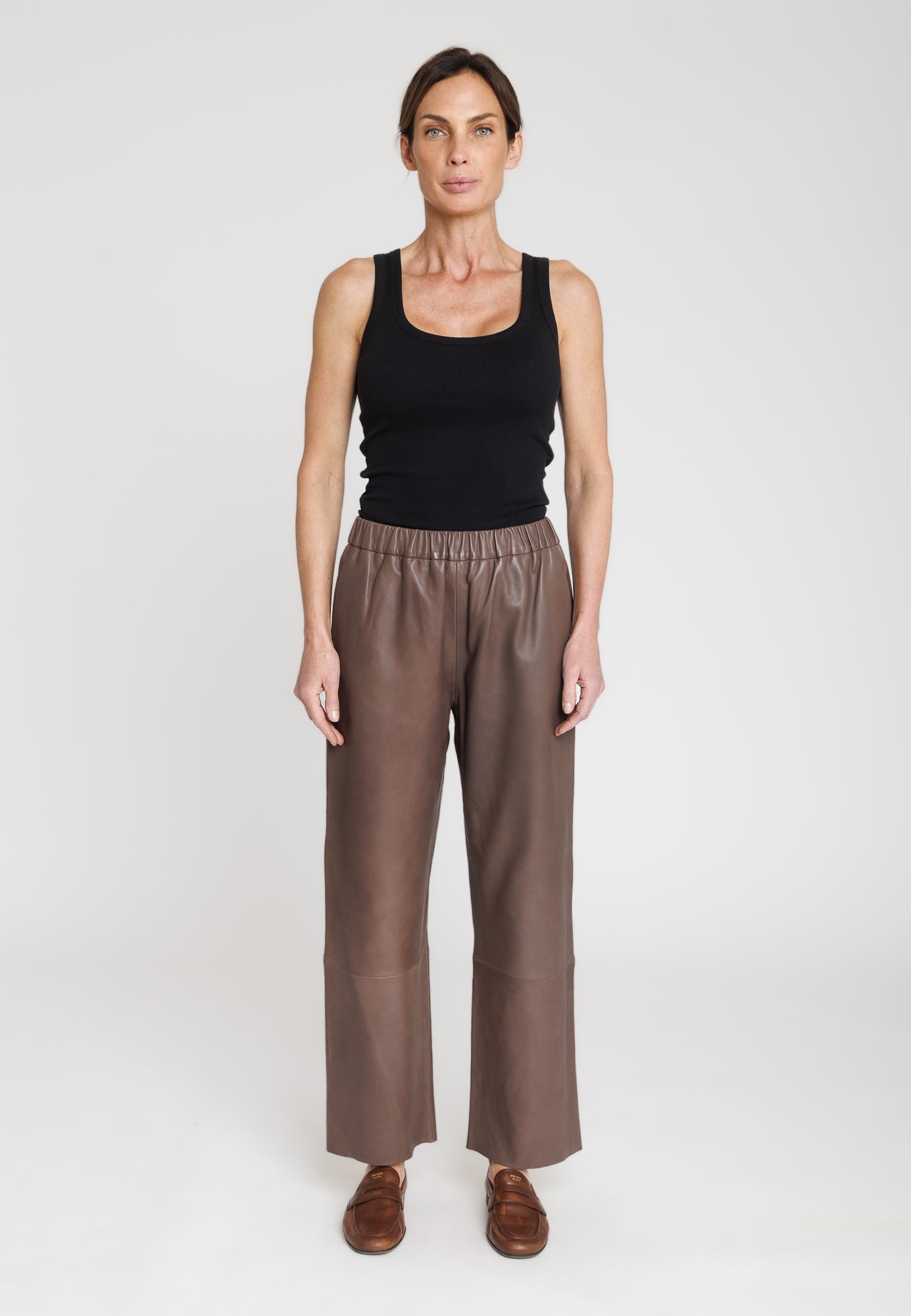 SARAH PANT TAUPE