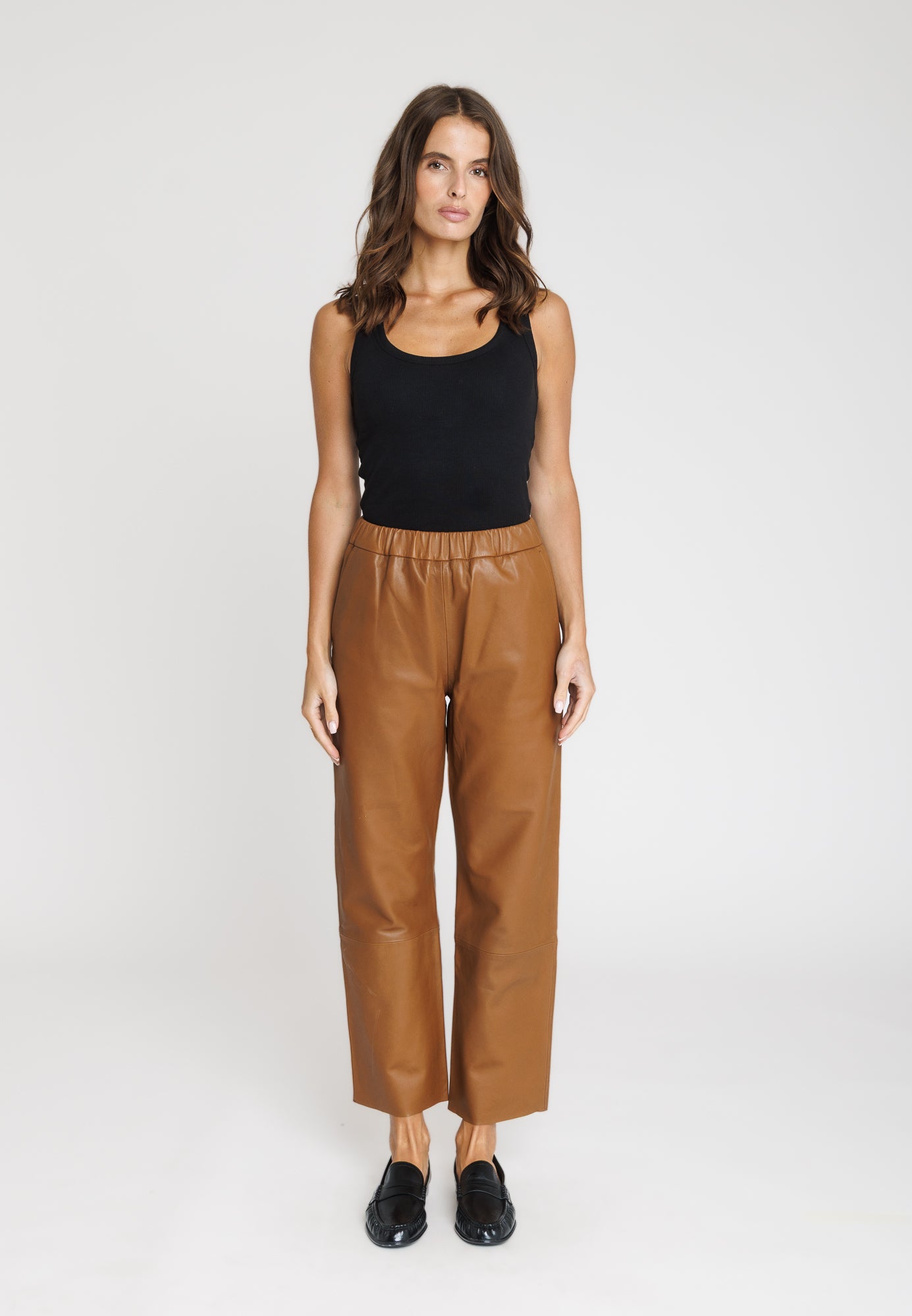 Sarah Pant Cognac