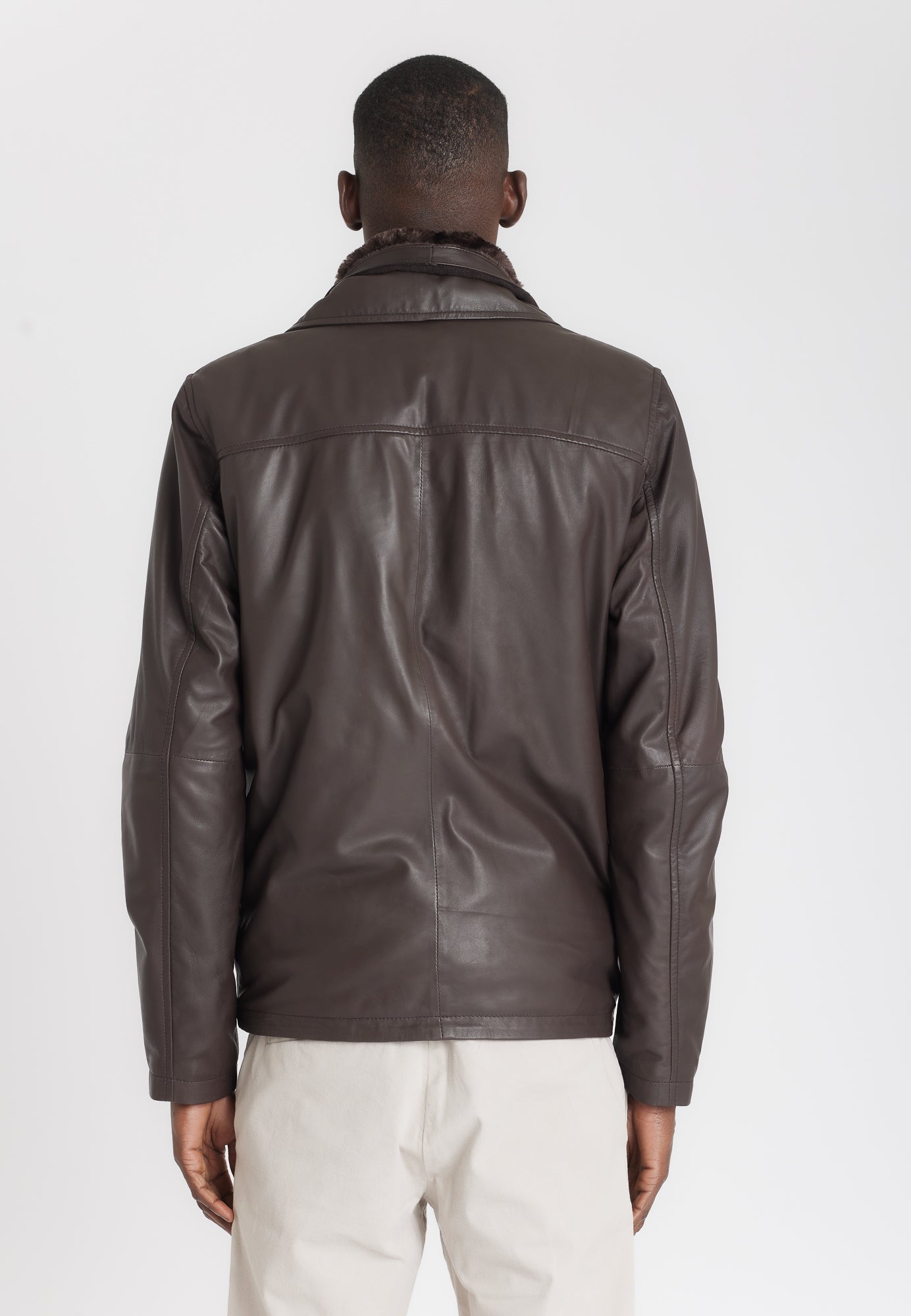 BLOUSON CVN BROWN