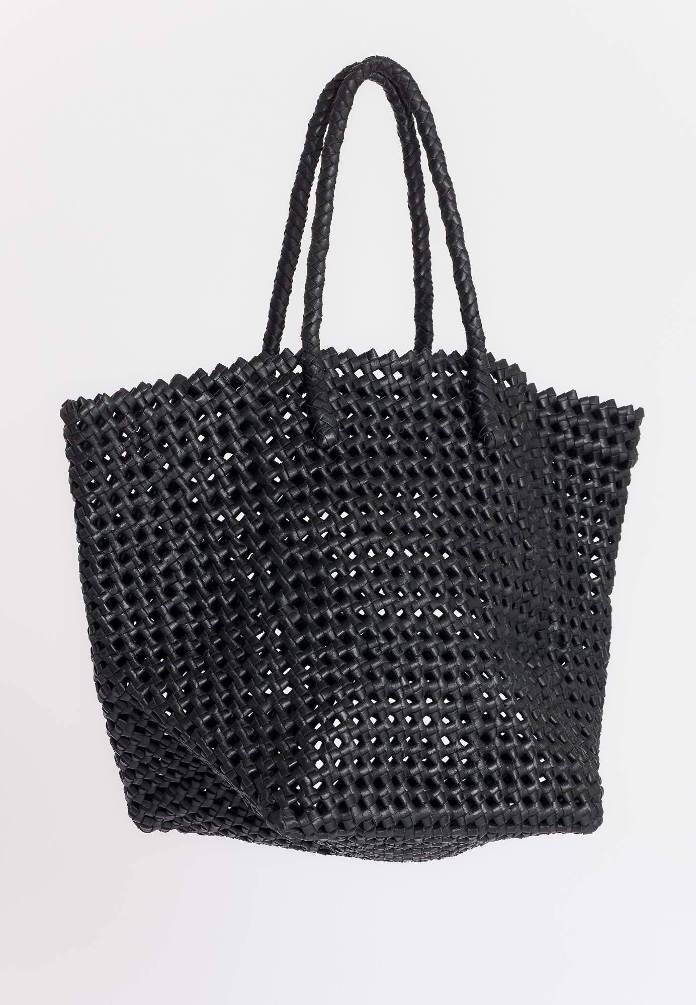 Sac cuir HAND BAG BLACK - vue complementaire 1 - Serge Pariente Paris