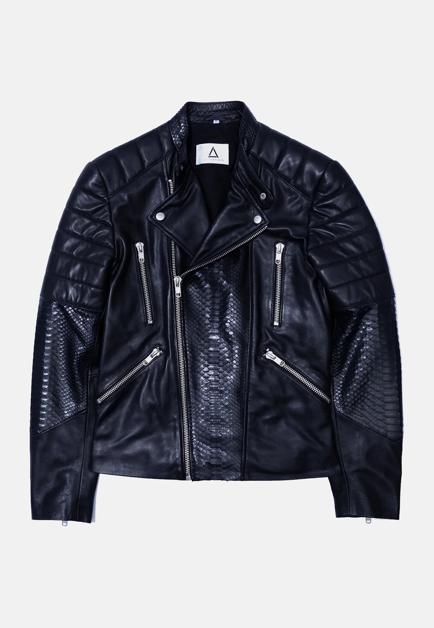GLADIATOR PYTHON BLACK porté homme — Serge Pariente Paris