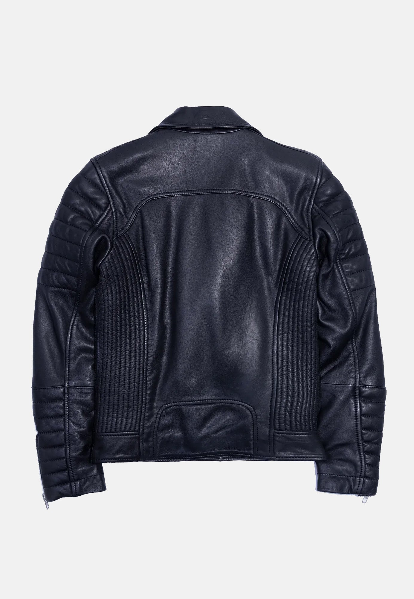 Détail parties matelassées épaules HIPSTER NF BLACK — Serge Pariente