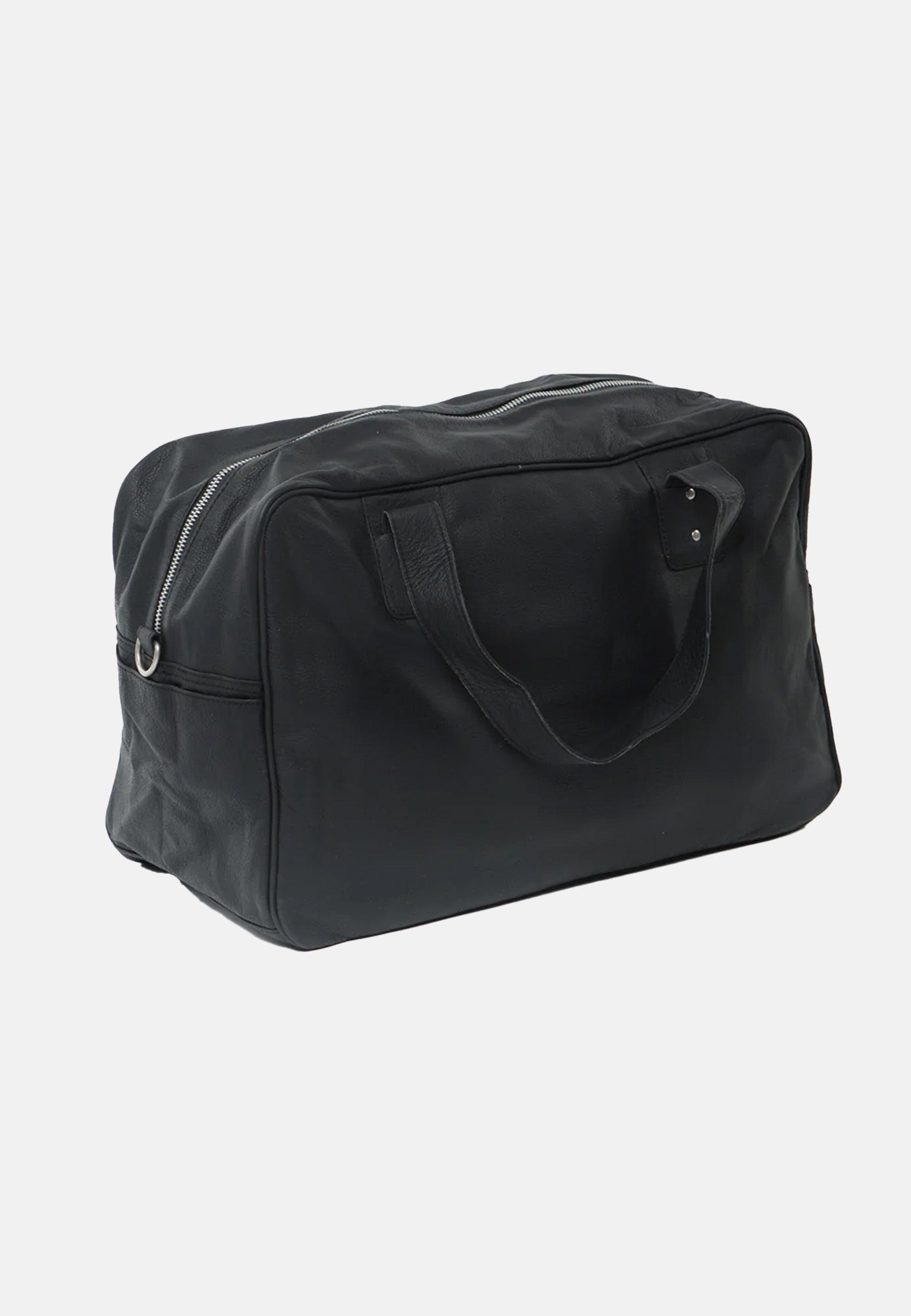 Sac cuir NUMERO 1 GRAIN ouvert intérieur — Serge Pariente Paris